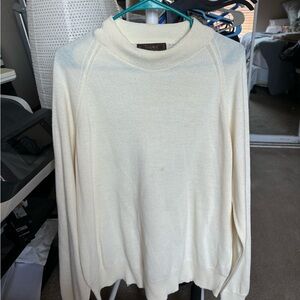 Thane X Samuels The Horns Vintage Sweater Made In USA Beige